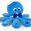 Baby Einstein Octoplush Musical Huggable Stuffed Animal Plush Toy, Learn Colors in 3 Languages, Blue, 11" Age 3 Month and up,