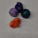 3D Printed Gear Ball Gear Sphere Fidget Toy, 4 Pcs Steampunk Whirling Wonder Fidget Gear Ball Stress Anxiety Relaxing Fidgets Toys for Office and Home Christmas Stocking Stuffers Party Favors Gift