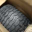 Marastar 15x6.00-6 Pneumatic, OEM Like Replacement Front Tire and Wheel Assembly, Compatible with John Deere Mowers, Turf Saver, 4PR Tube-Type Tire, Yellow Wheel, 3-Inch Offset Hub, 3/4-Inch Bushings
