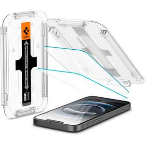 Spigen Tempered Glass Screen Protector [GlasTR EZ FIT] designed for iPhone 16e / iPhone 14 / iPhone 13 Pro/iPhone 13 [Sensor Protection - 2 Pack]