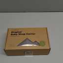 KeaBabies Baby Wrap Carrier - All in 1 Original Baby Carrier Newborn to Toddler Sling, Easy to Wear, Hands Free Bonding, Lightweight, Breathable Infant Wraps (Copper Gray) (One Size (Pack of 1))