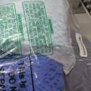 Buryeah 8 Pack Chunky Chenille Yarn for Crocheting Soft Thick Fluffy Yarn for Hand Knitting Bulky Velvet Blanket Plush for Weaving DIY Crafts Each 3.5 oz 55 Yards(Blue Series)