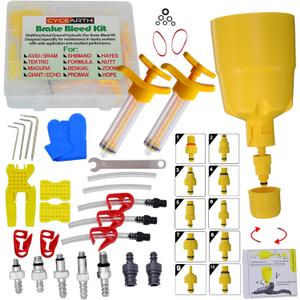 Bicycle Hydraulic Disc Brake Oil Bleed Kit for All Brakes Shimano,SRAM,AVID,TEKTRO,MAGURA,Hayes,Bike Brake Repair Tool