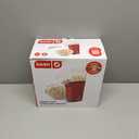 DASH Hot Air Popcorn Popper Maker with Measuring Cup to Portion Popping Corn Kernels + Melt Butter, 16 Cups - Red