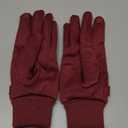 Cold Weather Womens Gloves, Winter Gloves for Women Thermal Warm Fleece Lined, Touchscreen Gloves for Christmas Gifts (Large, Red)