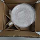 Ceramic Soup Bowl with Lid & Handle: 32 oz Microwave Safe Food Container for Ramen Noodles Cereal Leftovers - Extra Large Mugs for Breakfast Lunch Picnic Camping - White, Set of 1