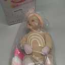 WOOROY Realistic Reborn Baby Dolls - 18 Inch Lifelike Newborn Baby Girl, Real Life Baby Dolls with Soft Weighted Body, Real Baby Reborn Gift Set for Kids Age 3, Brown