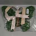 20 Inch Butterfly Shaped Wreath with Bow Greenery Spring Artificial Wreaths Farmhouse Door Sign for Indoor and Outdoor Porch Front Door Wall Window Mantels Fireplace Wedding Decor Gift