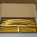 Hemmotop Metal Arch Backdrop Stand, Gold, Set of 3, 6FT, 5FT, 4FT