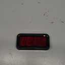 Alarm Clock, LED Digital Clock, Small Wall Clock, Battery Operated, Adjustable 3-Level Led Brightness, Dim Night Mode, 12/24Hr, Cordless, Constantly 1.2'' Digits Display for Bedroom/Travel,Easy to Set (Black Case-red Led)