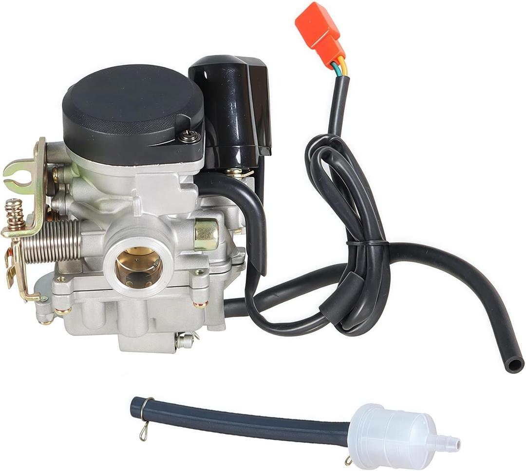 WFLNHB Carburetor 20mm Carb Replacement for Big Bore 139QMA 139QMB Scooter Moped ATV Engine 4-Stroke GY6 50cc 100cc Scooters