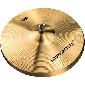 14" Hi Hat Cymbals Pair(14"Hi-Hats) Drum Cymbals for Drum Set Bright Sound, Crisp, Smooth, and Durable Hi-Hat Cymbals for Drummers
