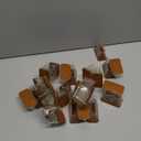 28Pcs Chair Leg Floor Protectors Rectangle for Hardwood Floors Silicone Caps Covers Felt Furniture Pads Clear Chair Sliders, Protect The Floor from Scratches(Fit:L 1.5"-2",W 0.75"-1")