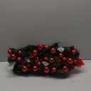 Christmas Garland,Christmas Garland with Lights,Xmas Decor,9 ft Rattan Artificial Flower Vine Plants Xmas Decorations for Indoor Outdoor Home Mantel Fireplace Stairs