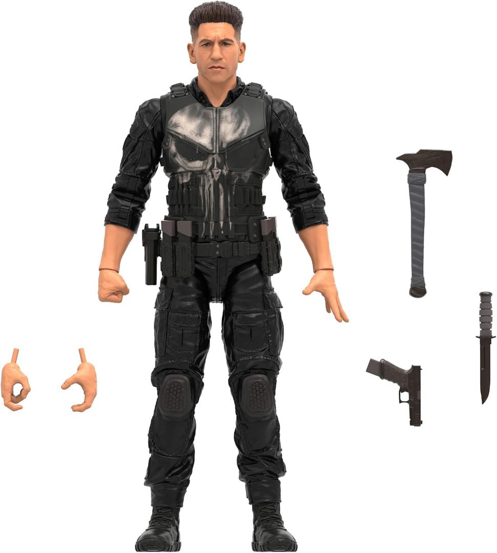 Marvel Legends Series Daredevil: Born Again Punisher Collectible 6-Inch Action Figure