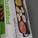 Presto 07061 22-inch Electric Griddle With Removable Handles, Black, 22-inch