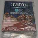 Ratio Soft Baked Bars, Chocolate Brownie, 1g Sugar, Keto Friendly, 5.34 oz (6 Bars) (BB: January 27, 2026)