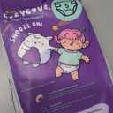 Cozycove Newborn (6-11 lbs) Diapers | Totally Chlorine Free, Fragrance Free | Wetness Indicator | Snooze On Slim Overnight Tape Diapers | 5 Count Travel Pack