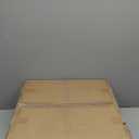 OIOG Modern End Table with Storage Drawer, Round 2-Tier Nightstand with Shelf, Gold Side Table with Metal Legs for Living Room, Bedroom, Office, Marbling Natural Stone/Gold