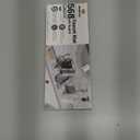 Stone Faucet Mat for Kitchen Sink - Quick Dry Diatomite Sink Splash Guard, Prevents Moisture Buildup & Water Stains, Water Absorbing Stone Tray for Bathroom Countertop (White, 20" x 4")