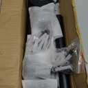 Wall Mounted Clothes Rack 36.4 Inch, 2 Pack Industrial Pipe Clothing Rack, Black Wall Clothing Rack, Multi-Purpose Clothing Hanging Rod for Closet