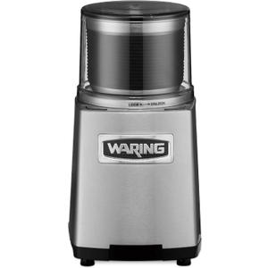 Waring Commercial WSG60 3 Cup Spice Grinder, 1 HP Motor, 20,000 RPM's, Pulse Actuation, Includes 2 stainless steel grinding-bowls-120V, 175W, 5-15 Phase Plug, 0.9 cu. ft.