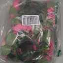 BLOSMON Peony Artificial Flowers Ball: 2pc 9.5 Inch Hot Pink Floral Arrangement for Centerpieces  Easy to Use Wedding Dinning Table Decoration  Fake Silk Peony Kissing Ball Home Party Decor