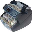 Cassida 8800R V2 USA Premium Bank-Grade Mixed Denomination Money Counter Machine, Advanced Counterfeit Detection, Multi-Currency, Includes External Display, Printing Enabled