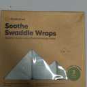 3-Pack Organic Baby Swaddle Sleep Sacks - Swaddles for Newborns, Infant 0-3 Months, Baby Girls, Boys, Soft & Snug Newborn Sleep Sack, Nursery Swaddling Blankets (Lunaris, OS)