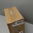 funest Trash Can with Lid, 3 Gallons/10.3 Qt Garbage Can with Press Top, Small Trash Can Dog Proof, Plastic Trash Bin, Waste Basket for Rv Bathroom Kitchen Bedroom Office White