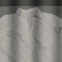 SweatyRocks Women's Ruched Button Up Blouses Collar V Neck Short Sleeve Work Shirts XL