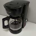 BLACK+DECKER 12-Cup Coffee Maker with Easy On/Off Switch, Easy Pour, Non-Drip Carafe with Removable Filter Basket, Vortex Technology, Black