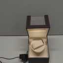 Automatic Single Watch Winder for Automatic Watches,Rotating Watch Case with Japanese Quiet Motor，AC Adapter or Battery Powered