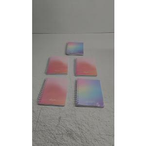 5 PCS Spiral Notebook Set of 4 Hardcover Lined Journals  (160 Pages) for Writing Work School Supplies