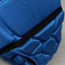 Rugby Headguards, Soft Football Helmet, Youth 7v7 Rugby Helmet Soft Padded Headgear Rugby Helmet Headguard Autism Special Needs Head Protection for Adults Kids, Youth / Adult 21 - 25 (Blue)