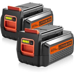 40V 3000mAh Replace Long-Lasting Battery for Black and Decker 40V Lithium Battery, High-Capacity Compatible with Black and Decker 40 Volt Power Tools & LBX2040 LBXR2036