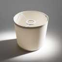 HEVSTIL Lampshades Natural Linen Lampshades 7.87" Bottom x 7" High, Easy Assembly Fabric Lampshades for Table Lamps Floor Lamps Easy Assembly Required,Beige