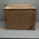 IRIS USA Airtight Dog Food Storage Container, Up to 54 lbs, Attachable Wheels, For Dog Cat Bird and Other Pet Food Storage Bin, Keep Fresh, Translucent Body, Easy Mobility, 2 Pack, Black