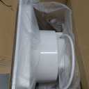 Bathroom Fan Ceiling Mount Exhaust Ventilation Fan Ceiling Exhaust Fan Extractor Fan 141 CFM 1.2 Sones,Quiet Bathroom Ventilation Exhaust Fan for Shower,Restroom,Office,Home(Flat Plate)