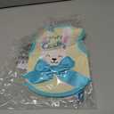 Small Dog Happy Easter Outfit Bunny Shirt & Bandanas Pet Cat Clothes Vest Yellow S