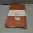 maxmill Jacquard Square Tablecloth Stain Resistant Waterproof Wrinkle Resistant Washable Soft Table Cloth, Decorative Fabric Table Cover for Dining Room, Indoor and Outdoor Use, 52 x 52 Inch, Rust