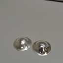 Nisxabebe The Original Silver Nursing Cups-Nipple Shields for Breastfeeding Newborn-Breast Feeding Essentials Must Haves-Nipple Covers to Protect Nursing Nipples,Trilaminate 999 Silver,Regular Size (Standard Size+Silicone Rings)