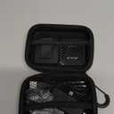 PQRQP 3 in 1 Microphone for iPhone/Android/Camera, Wireless Microphones, 328ft Transmission, 18H Battery Life, Mini Microphone for Record Interview, Vlogs, Tiktok, Pop Filters (Ebony Black)