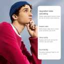 6 x Ear Plugs for Sleeping Noise Cancelling, Soft Reusable Earplugs for Sleep, Silicone Ear Plugs Noise Reduction for Block Snoring/Noise Sensitivity/Travel/Work/Focus - 5 Pairs Ear Tips in S/M/L