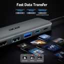 Acer USB C Hub, 5-in-1 USBC to HDMI Adapter with 4K@60Hz, 100W Power Delivery, USB-C 5Gbps & USB-A 3.0 Data Ports, USBC Splitter Docking Station for MacBook Neo/Pro/Air, iPad Pro, iPhone 17 Pro Max
