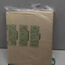 Toplive Padfolio 3 Ring Binder Organizer Business Portfolio Folder for Women, A4/ Letter Size PU Leather Portfolio Padfolio for Interview Conference Presentation, Gold