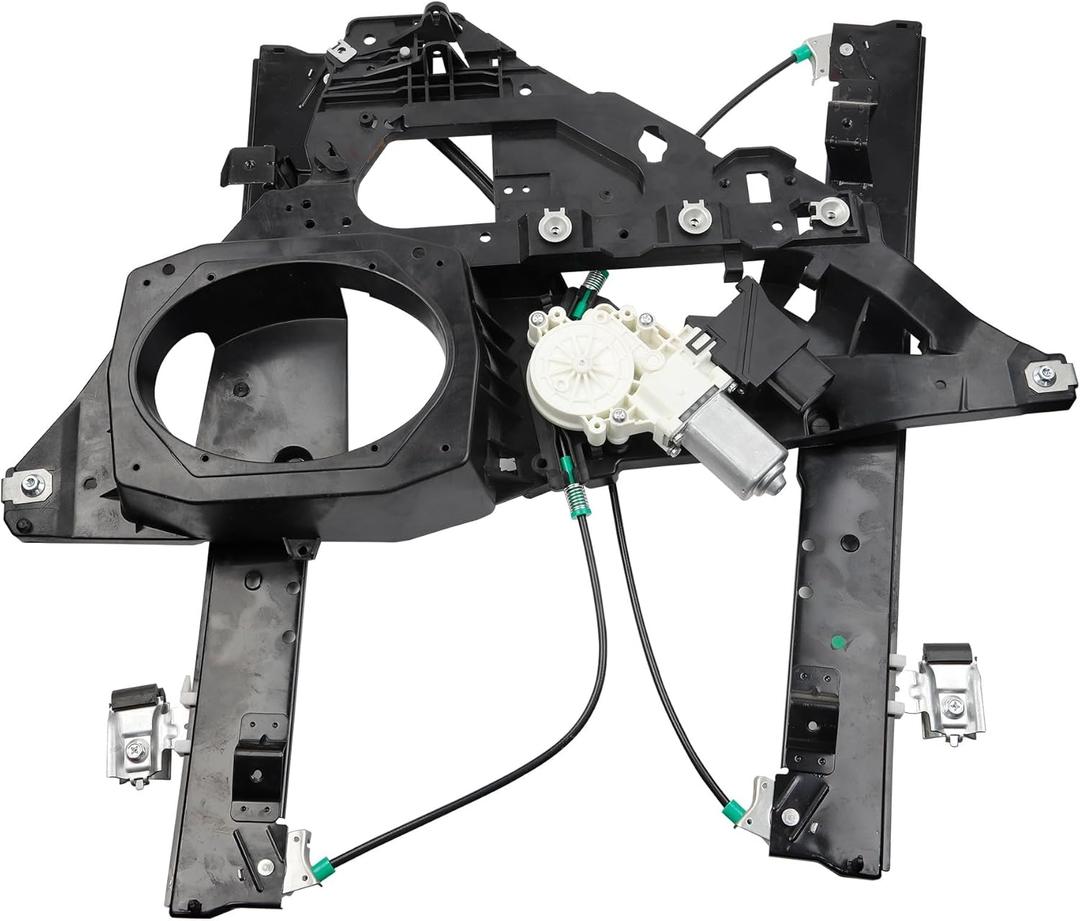 Dasbecan Front Passenger Right Side Power Window Regulator with 8-Pin Motor Compatible with Ford Expedition Lincoln Navigator 2007-2017 Replaces 748-543 7L1Z7823200B