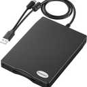 Floppy Disk Reader 3.5 inch External USB Floppy Disk Drive Floppy Disc Reader for PC Laptop Windows 11/10 (Frosted Texture, 3.5 Inch)