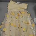 Sinhoon Toddler Girl Tulle Dress Summer Ruffle Sleeveless Baby Girl Fashion Casual Dresses 4Y (Yellow)