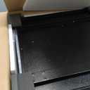 Mini Fridge Stand with Storage, Mobile Mini Fridge Shelf with 4 Wheels, Refrigerator Stand Table for Dorm, Small Refrigerator Stands Storage Cart Printer Stand with 2 Doors 17.7 in H Black